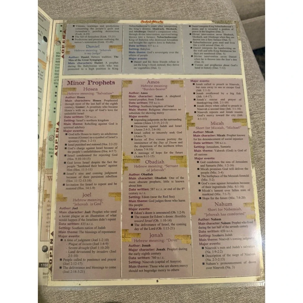 QuickStudy old testament